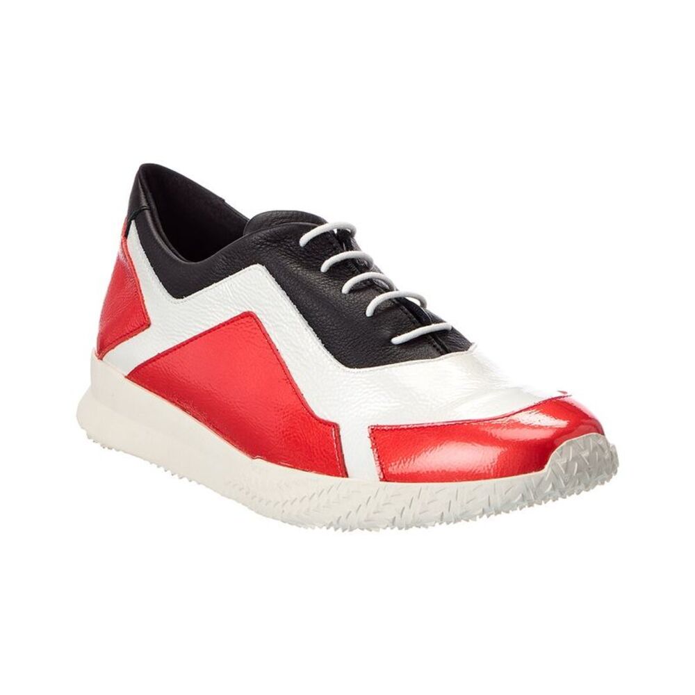 Arche Andrya Leather Sneaker, Red